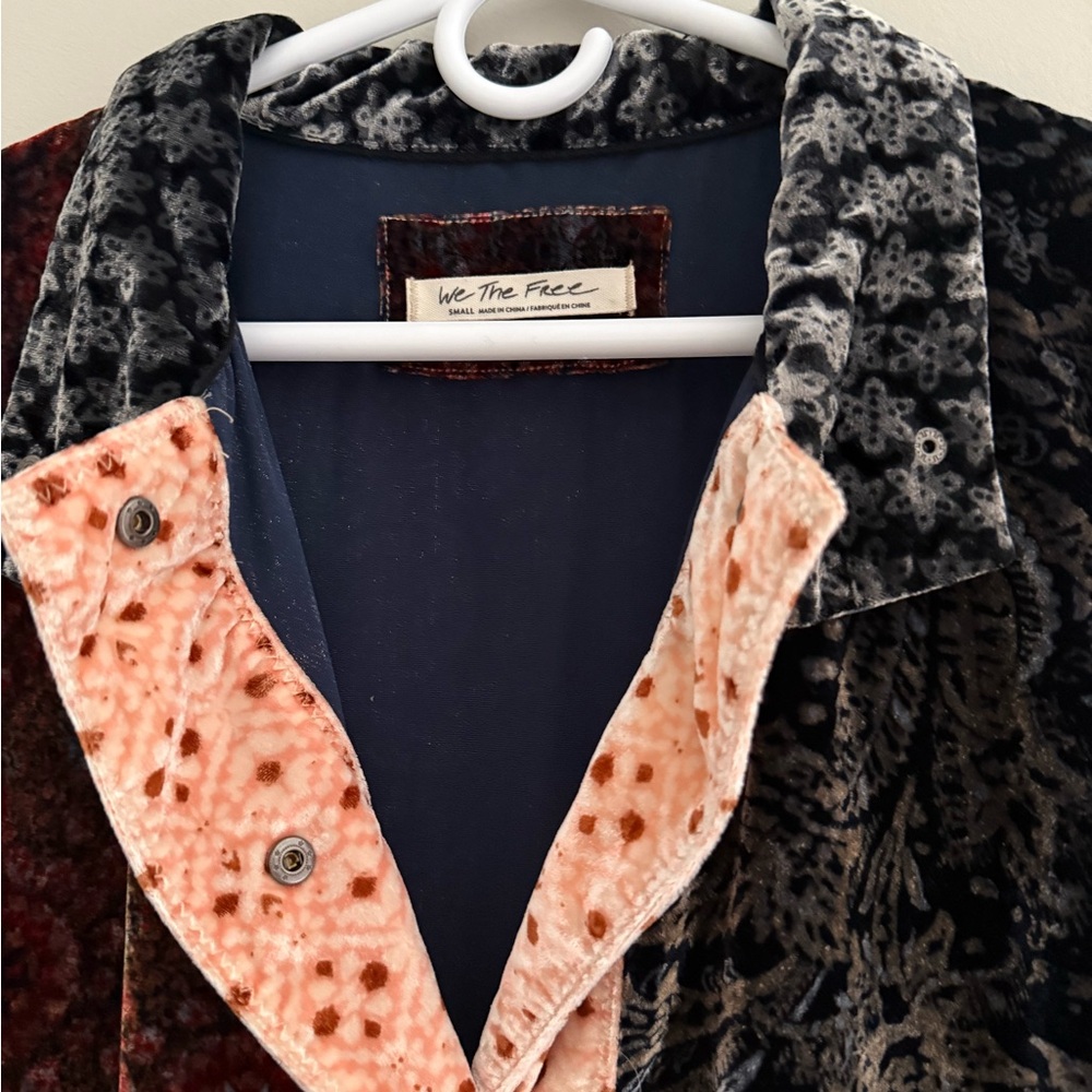 We The Free Velvet Patchwork Jacket - image 8